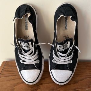 Good condition size 8 black converse